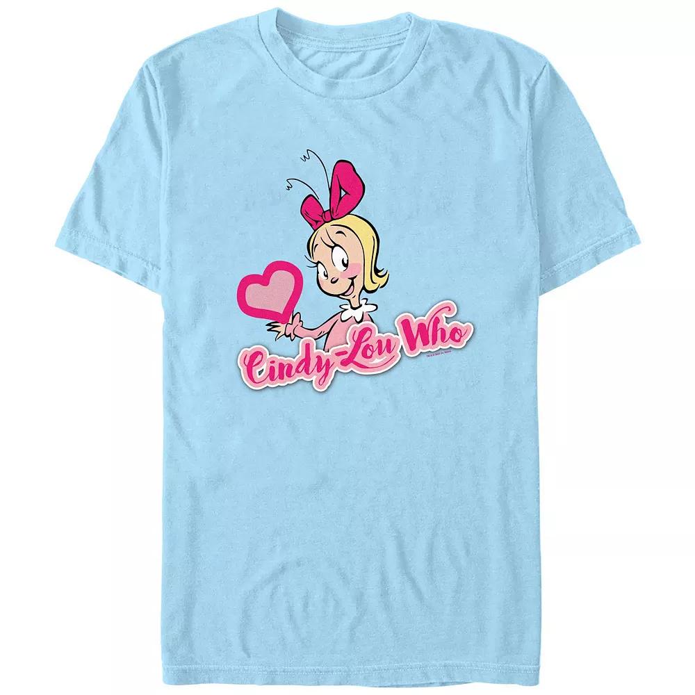 Big & Tall Dr. Seuss Grinch Cindy-Lou Who Poster Graphic Tee, Men's,  Product Image