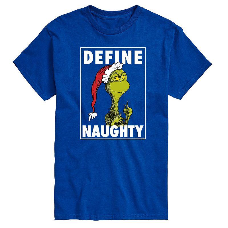 Big & Tall Dr. Seuss Define Naughty Tee, Men's,  Product Image