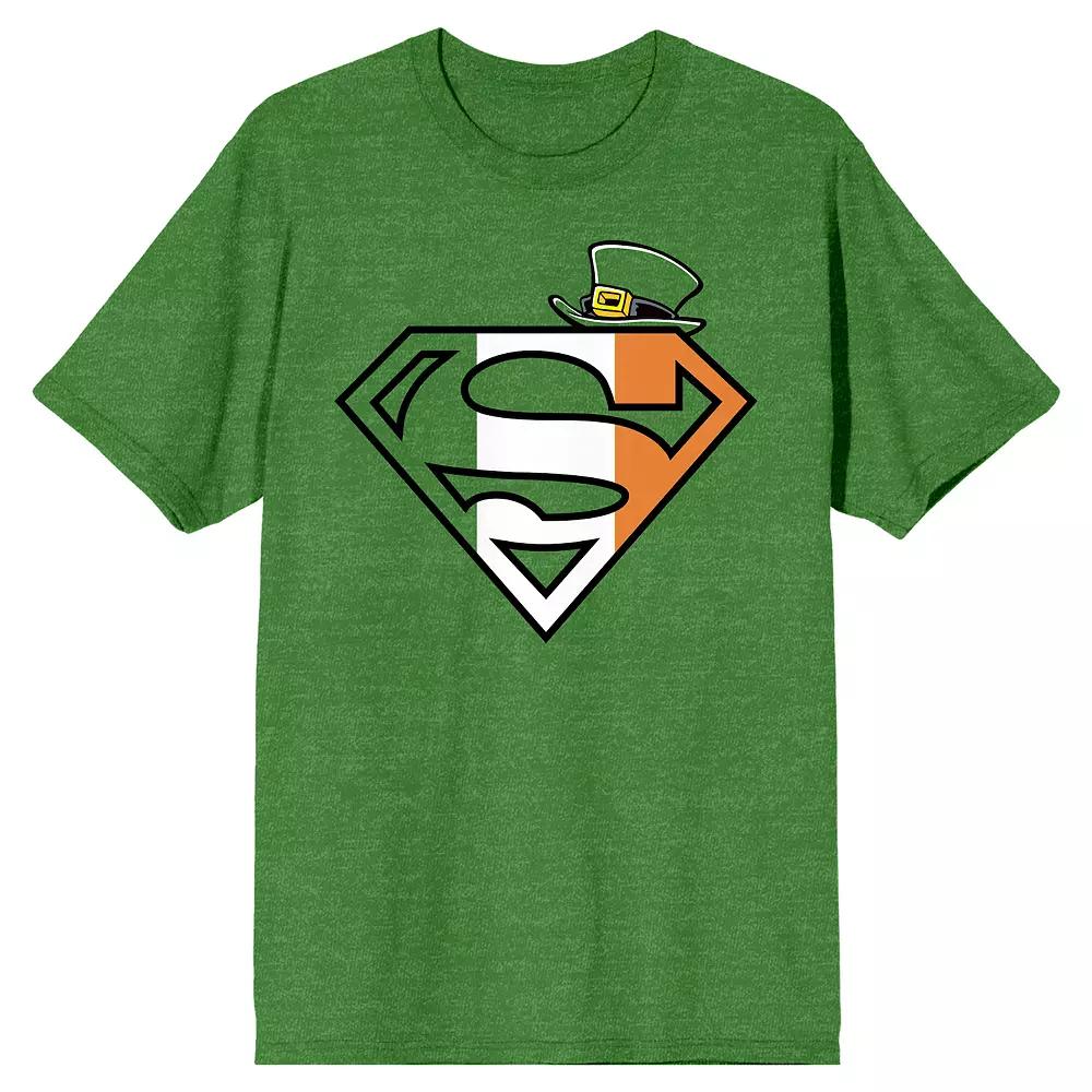 Men's Superman St. Patricks Logo Graphic Tee,  Product Image