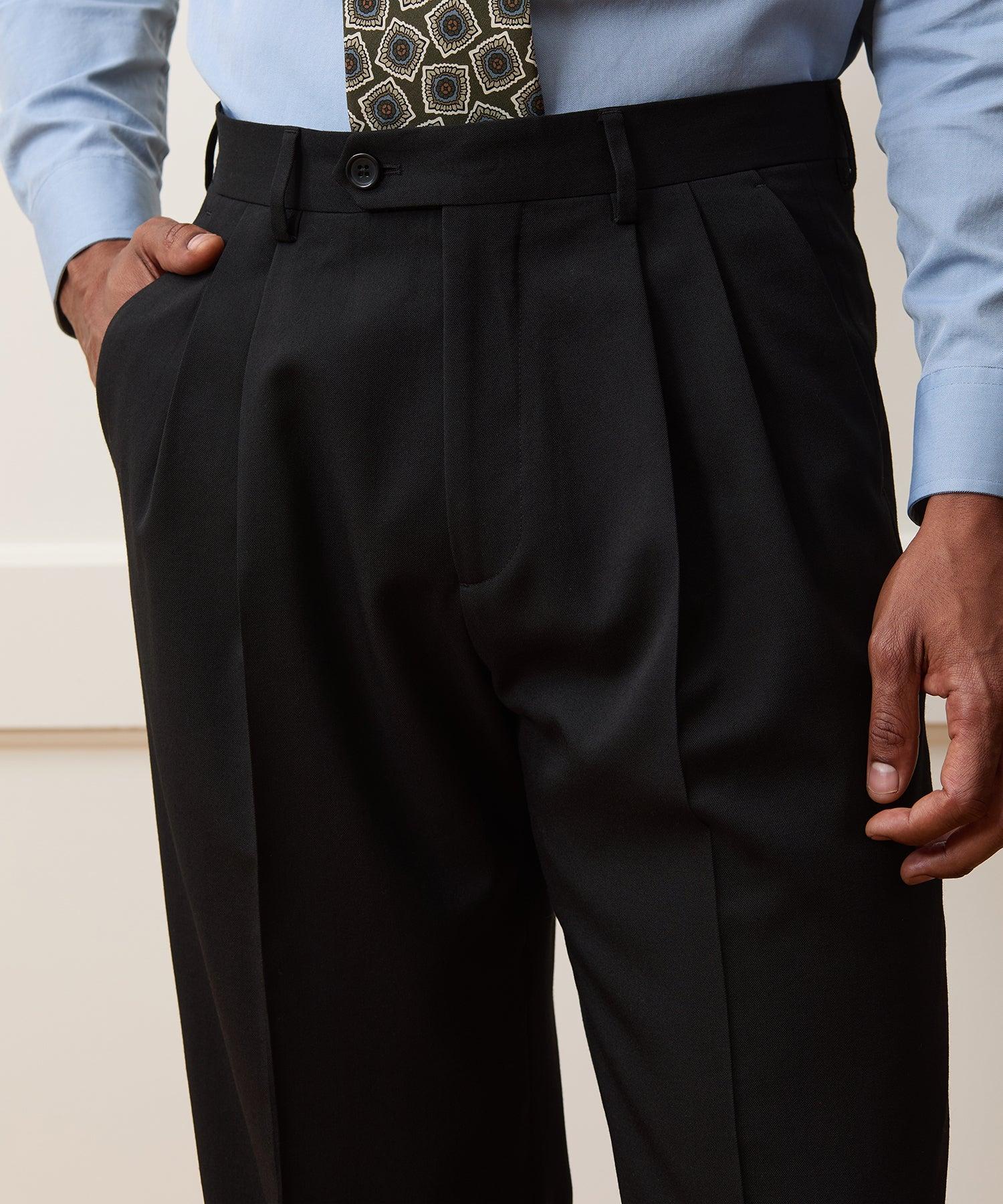 Relaxed Italian Gabardine Madison Suit Product Image