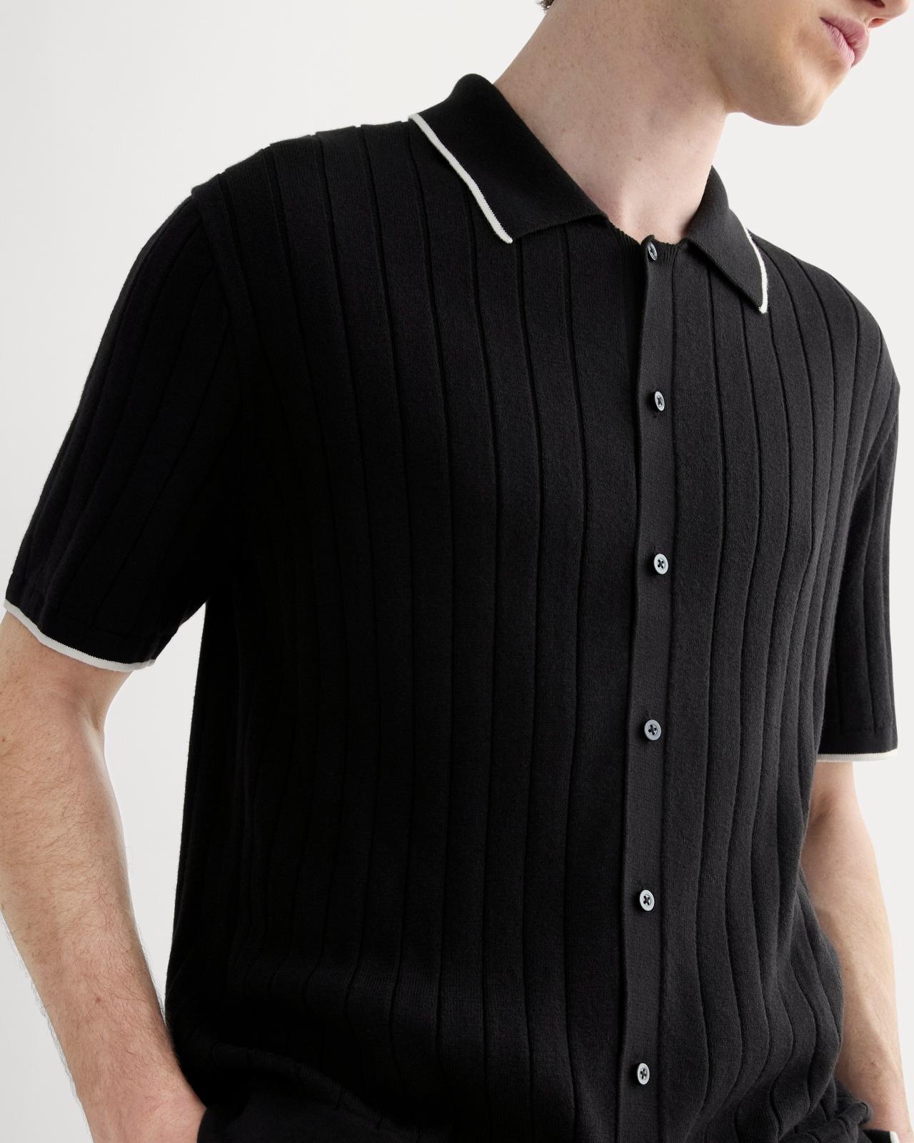 The No-Sweat Button-Down Polo Product Image