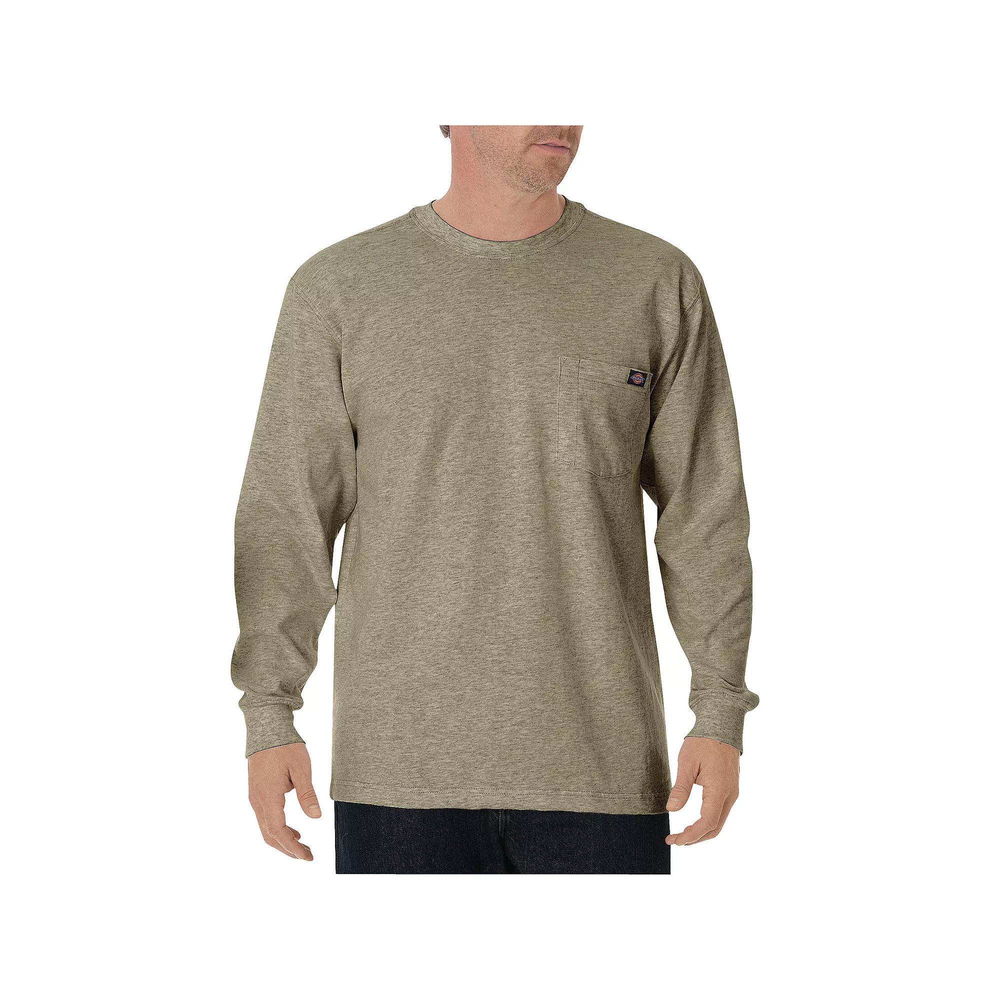 Mens Dickies Heavyweight Crewneck Long Sleeve Tee Product Image