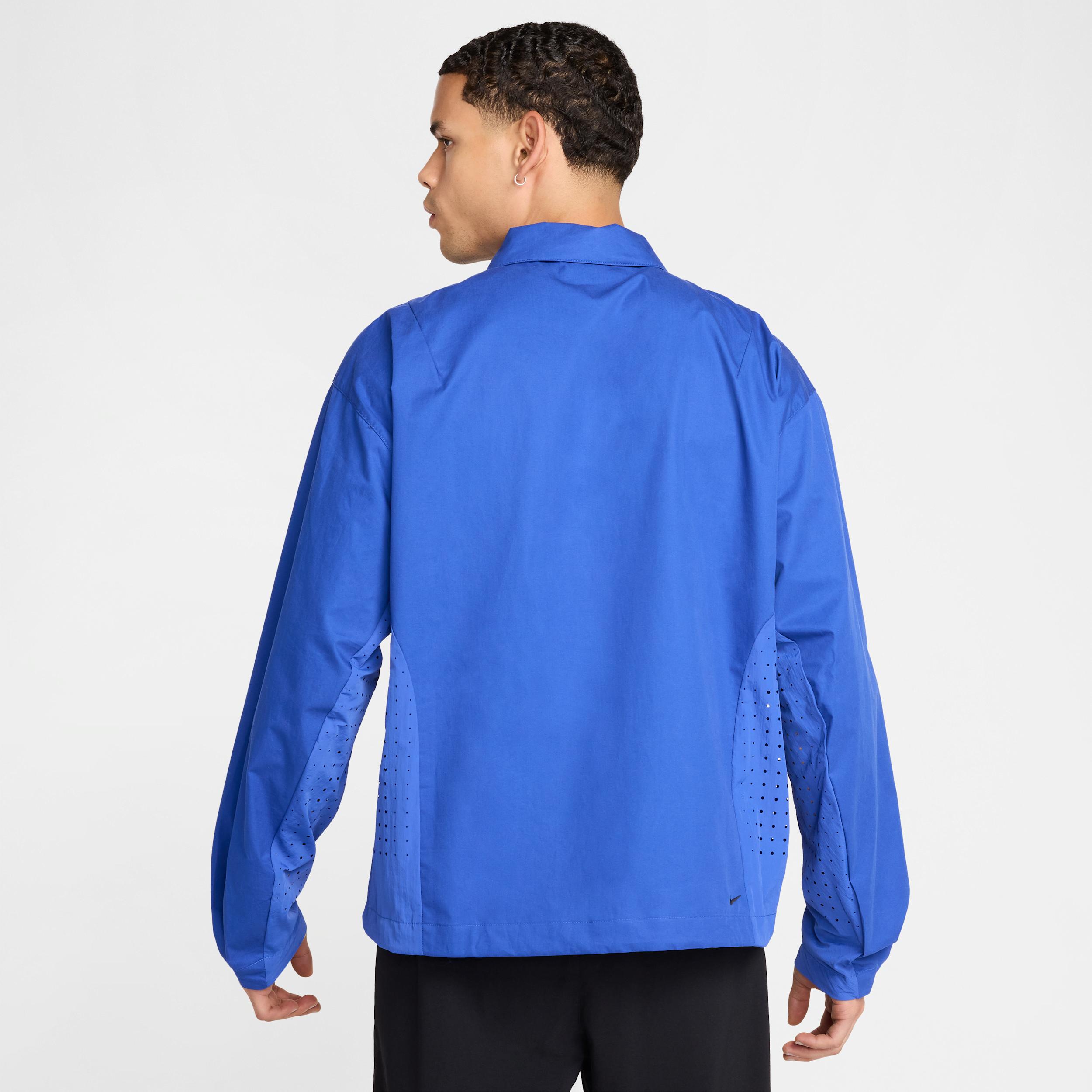 Mens Nike Sportswear Tech Button-Down Top | HJ2936-480 Product Image
