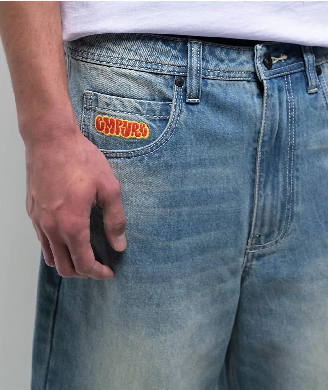 Ninth Hall Ambush Dragon Raw Indigo Denim Loose Fit Jeans Product Image