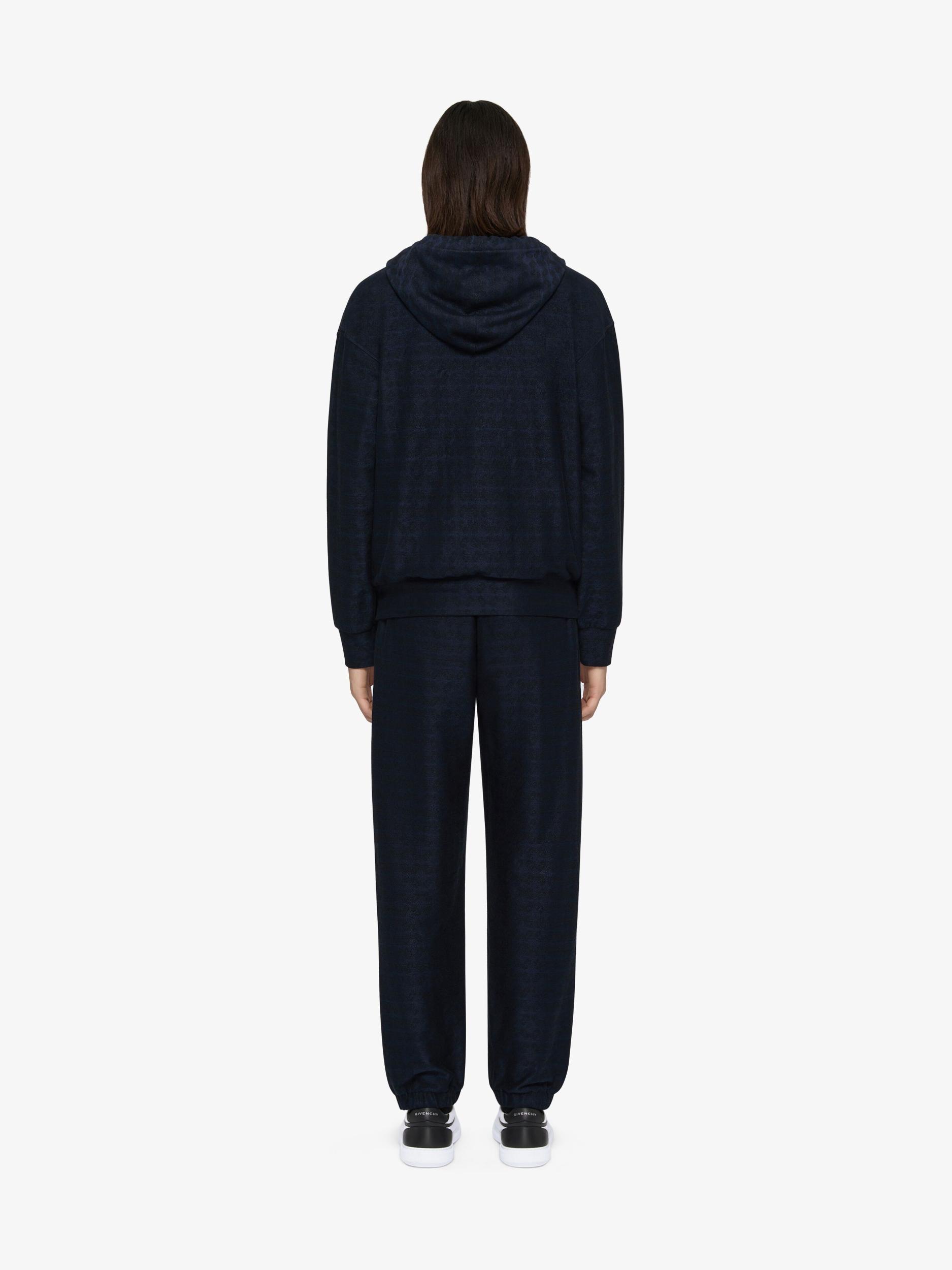 Jogger pants in monogram 72 jacquard Product Image