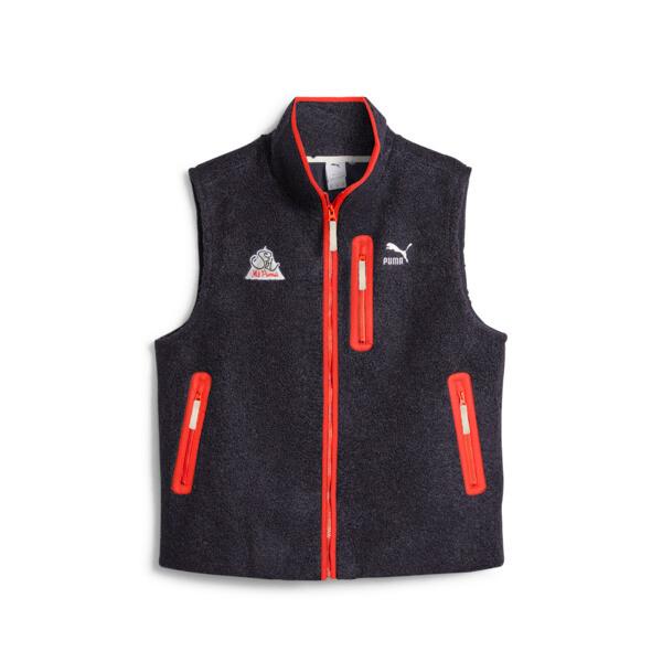 PUMA The NeverWorn II Men's Sherpa Vest in Dark Blue Product Image