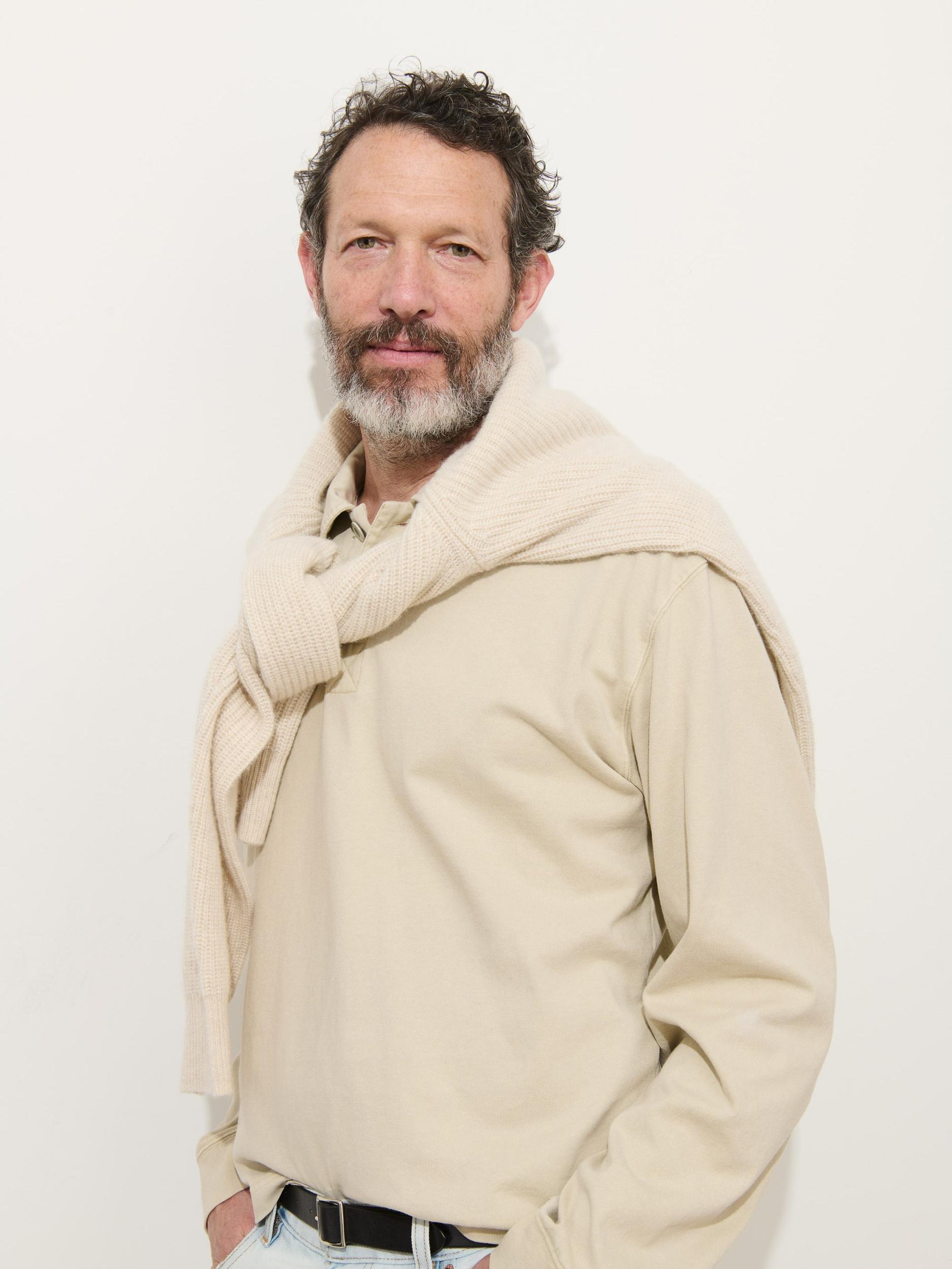 Garment Dyed Rugby Shirt In Cotton Jersey Product Image