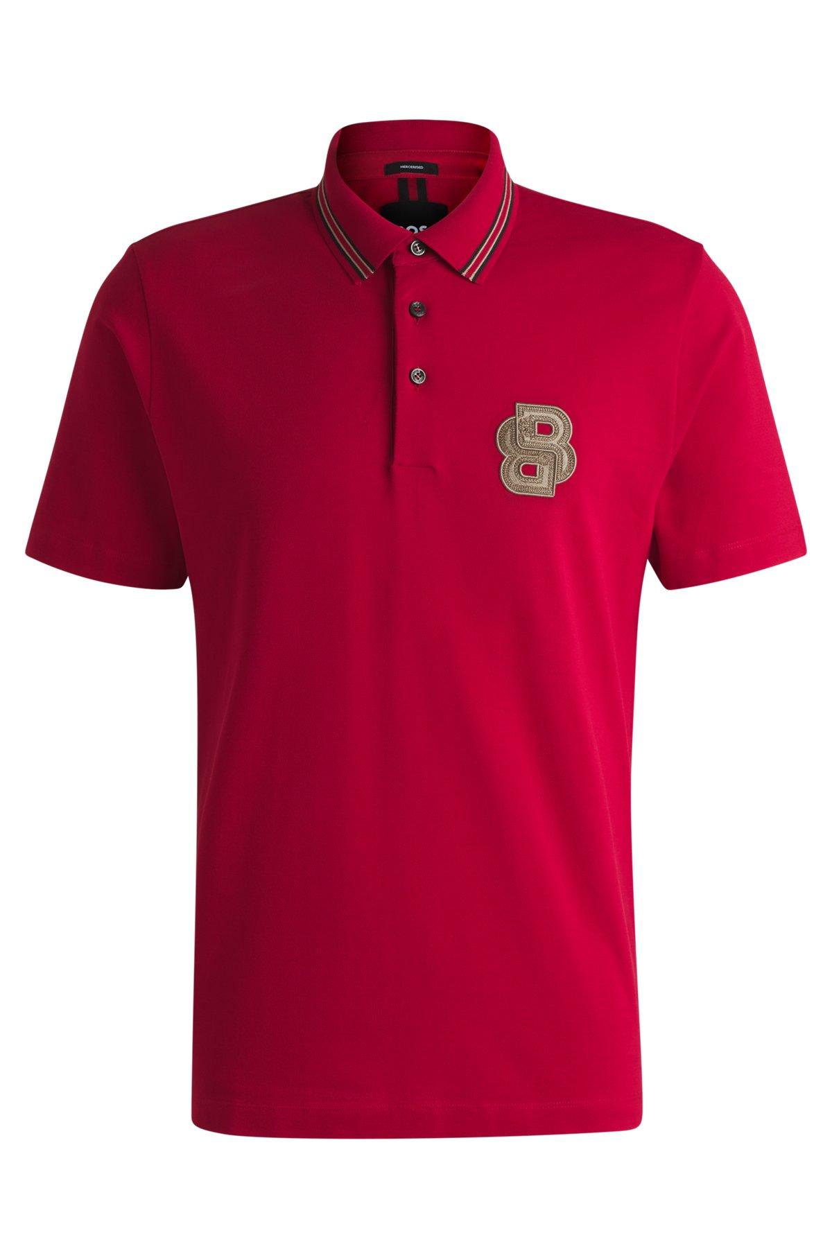 BOSS x Creation of the Gods mercerised-cotton polo shirt Product Image