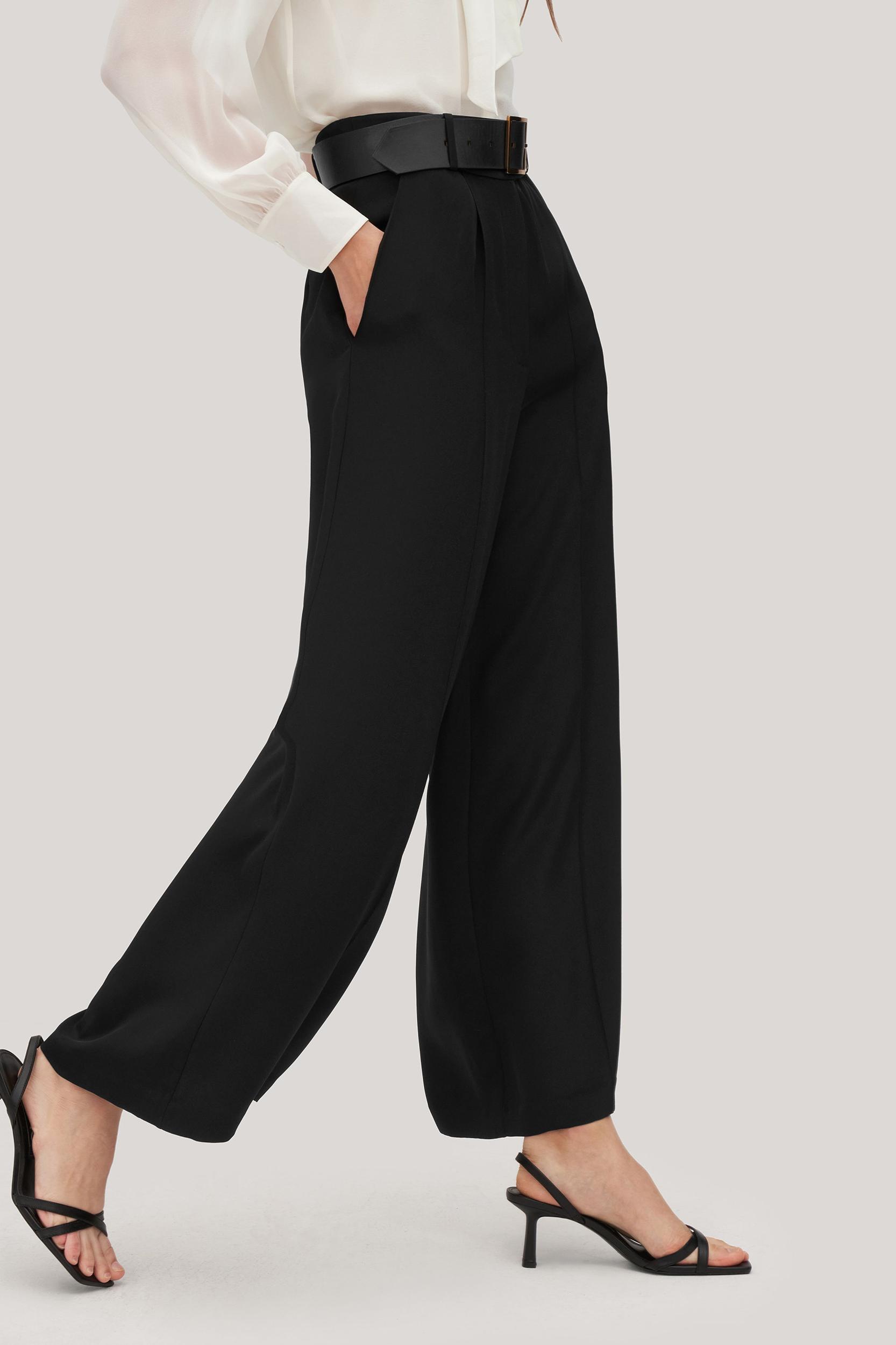 Heavy Crepe Silk Iris Pant Product Image