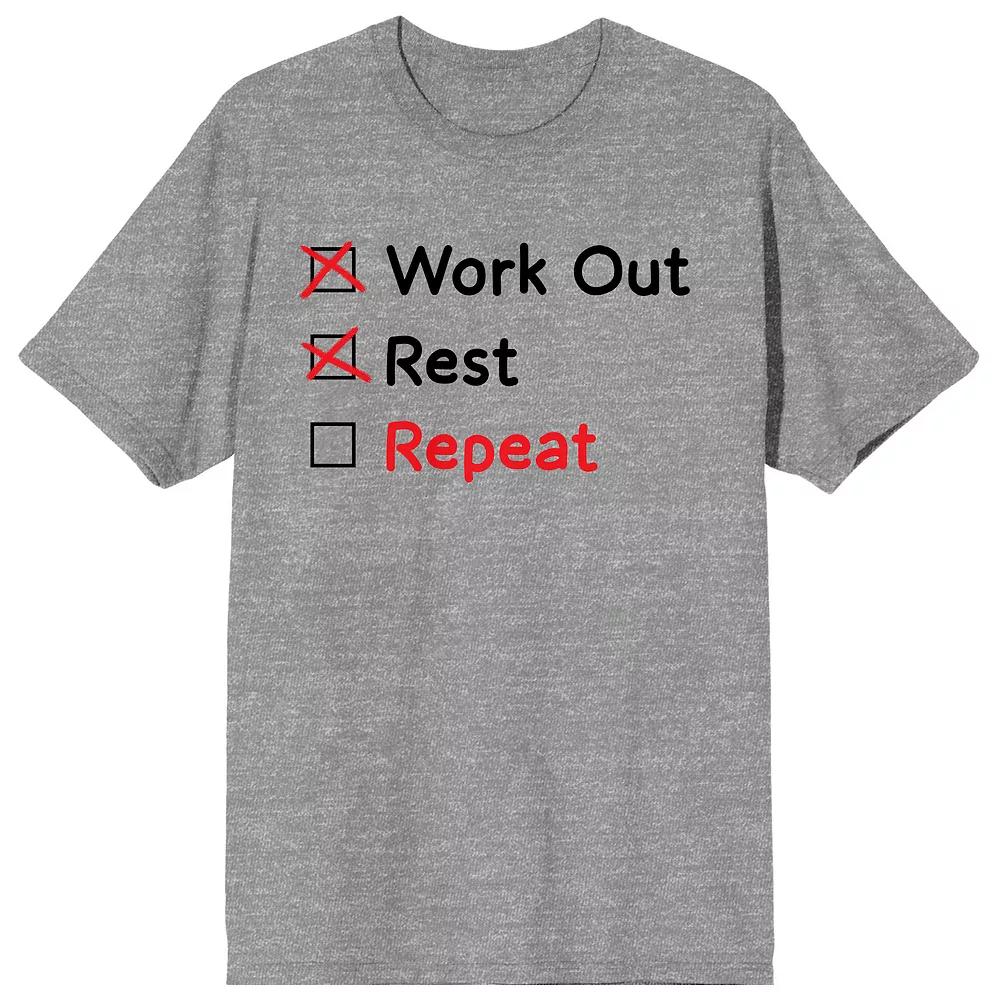 Men's Gym Culture To Do List Tee,  Product Image
