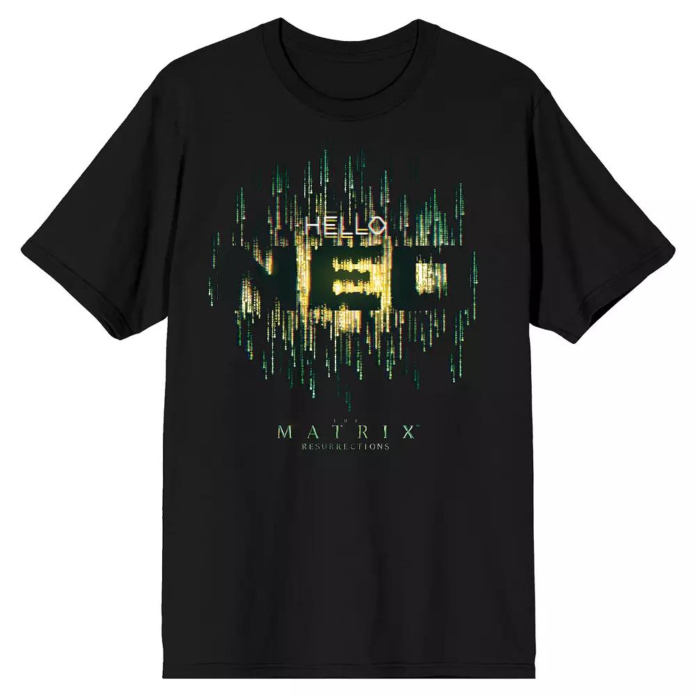 Men's The Matrix Hello Neo Tee,  Product Image