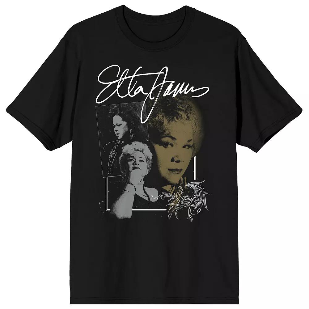 Men's Etta James Signature Short Sleeve Graphic Tee,  Product Image
