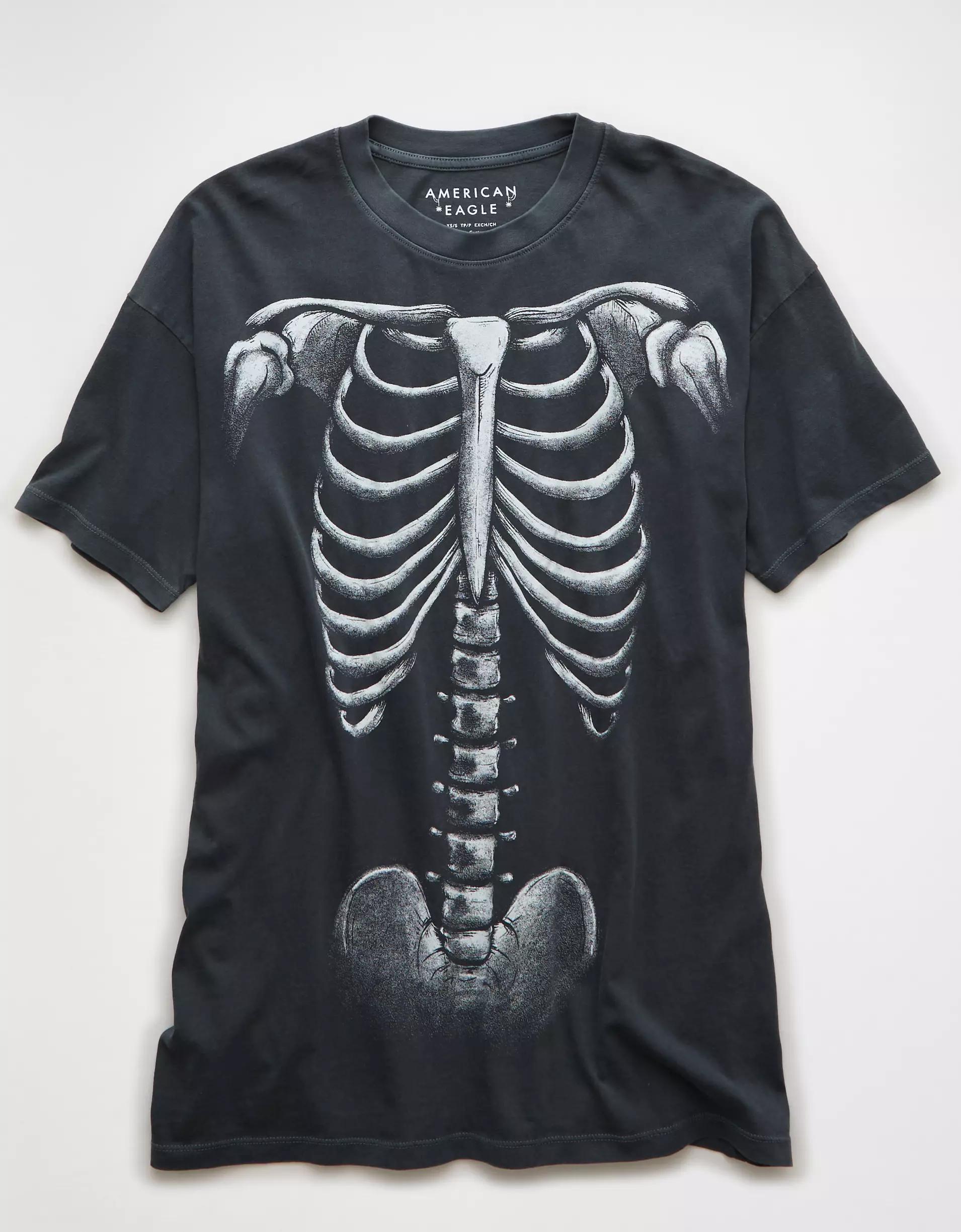 AE Oversized Halloween Graphic T-Shirt Product Image