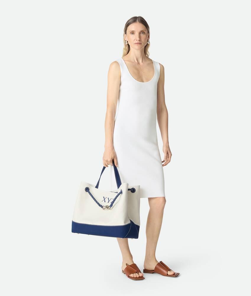 Women's Large Andiamo in White/blue Product Image