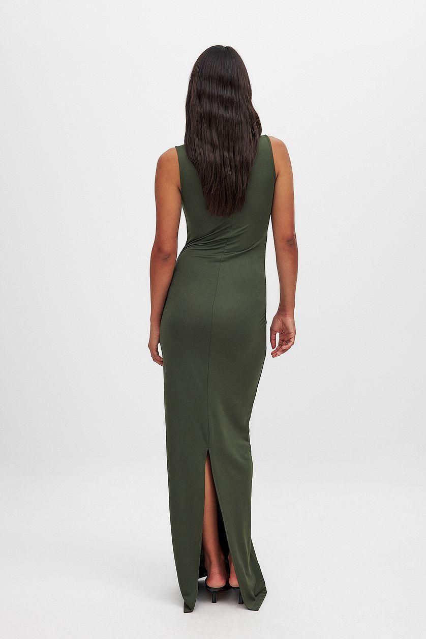 Jersey Sleeveless Maxi Dress Product Image
