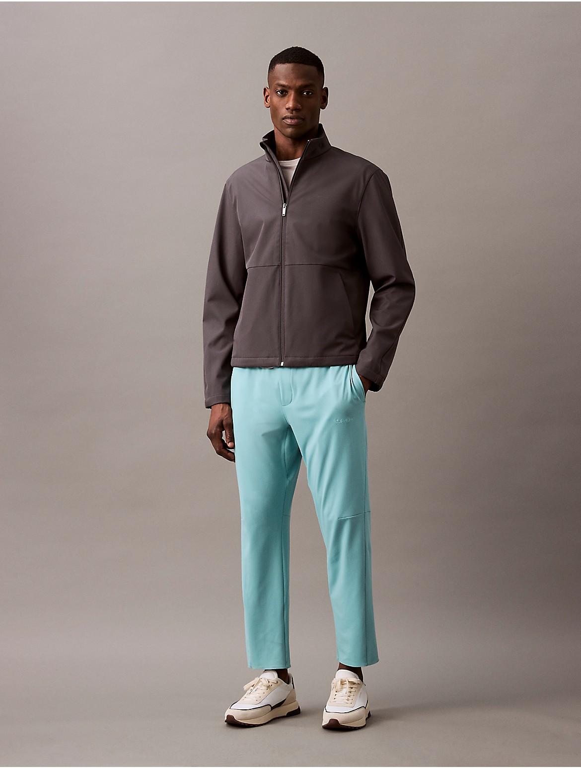 Calvin Klein Mens Soft Stretch Sport Knit Pants - Blue Product Image