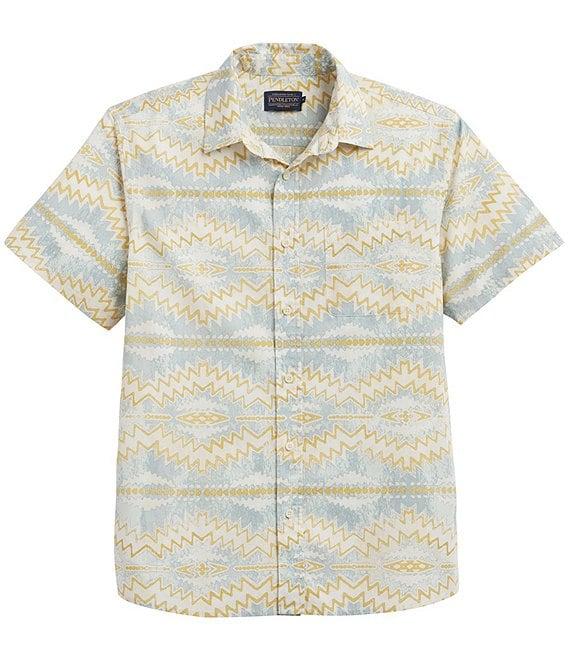 Pendleton Shoreline Sunset Print Short Sleeve Woven Shirt Product Image