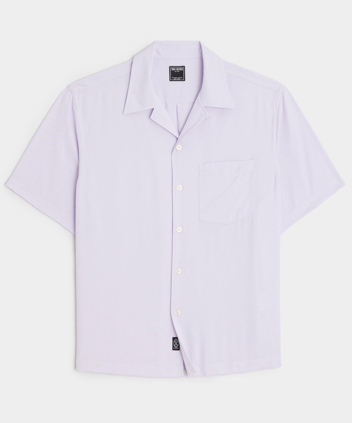 Cropped Rayon Capri Shirt Product Image