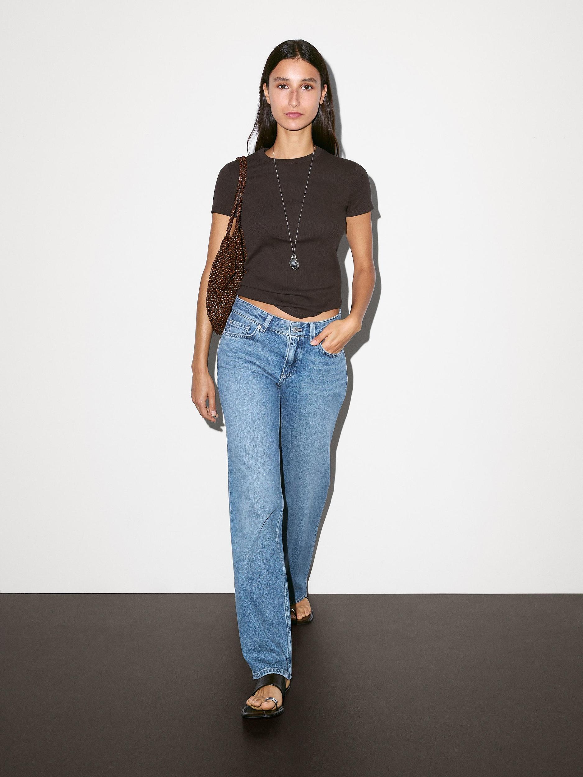 Short sleeve cotton blend T-shirt Product Image