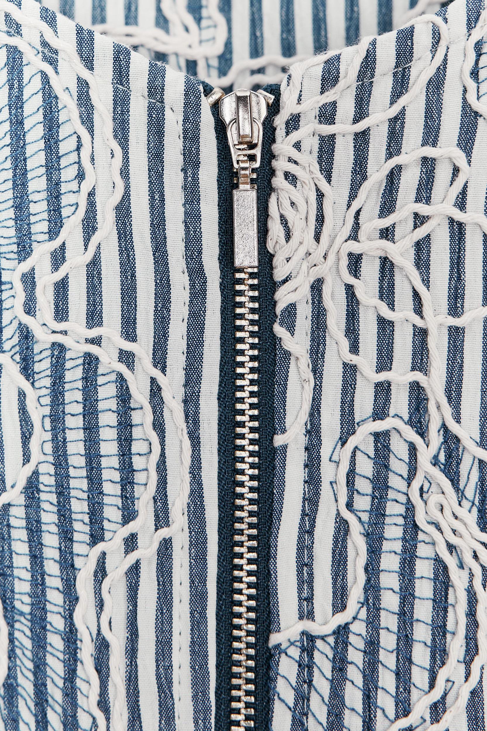 TEXTURED BOMBER JACKET Product Image