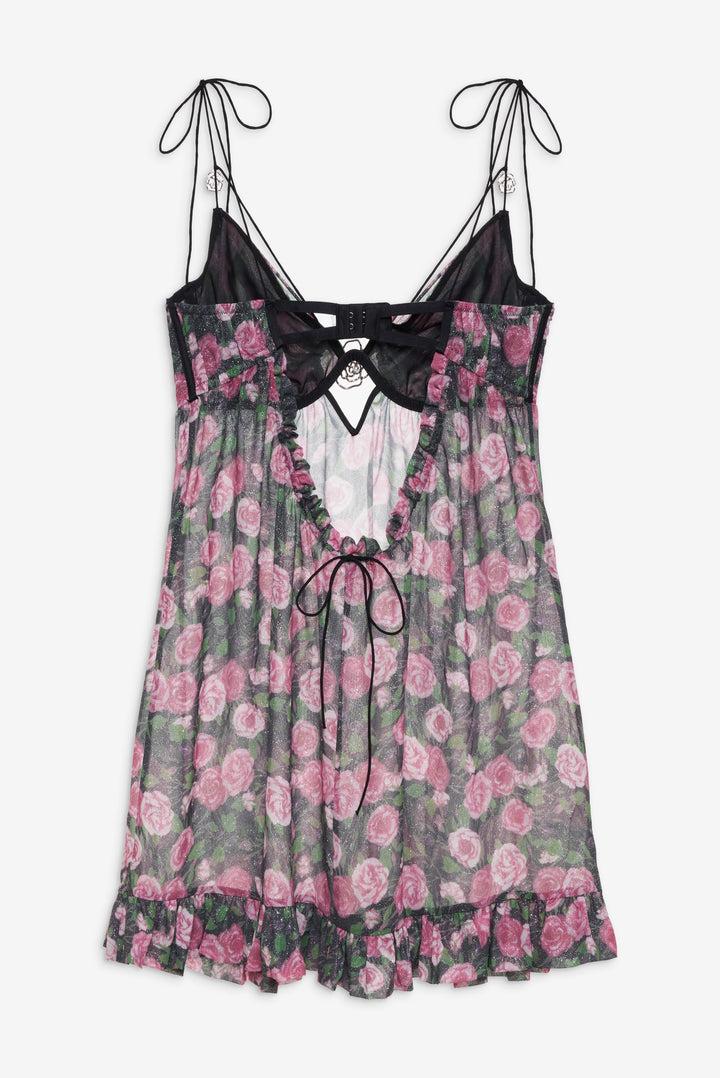 Ciara Slip Dress — Black Product Image