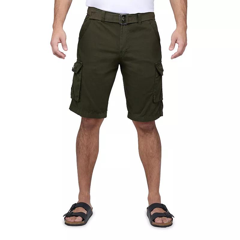Men's RAW X by Xray Regular-Fit Belted Button Cargo Shorts,  Product Image