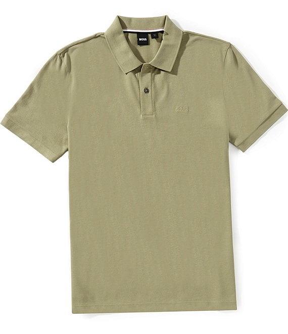 Hugo Boss BOSS Pallas Pima Cotton Short Sleeve Polo Shirt Product Image