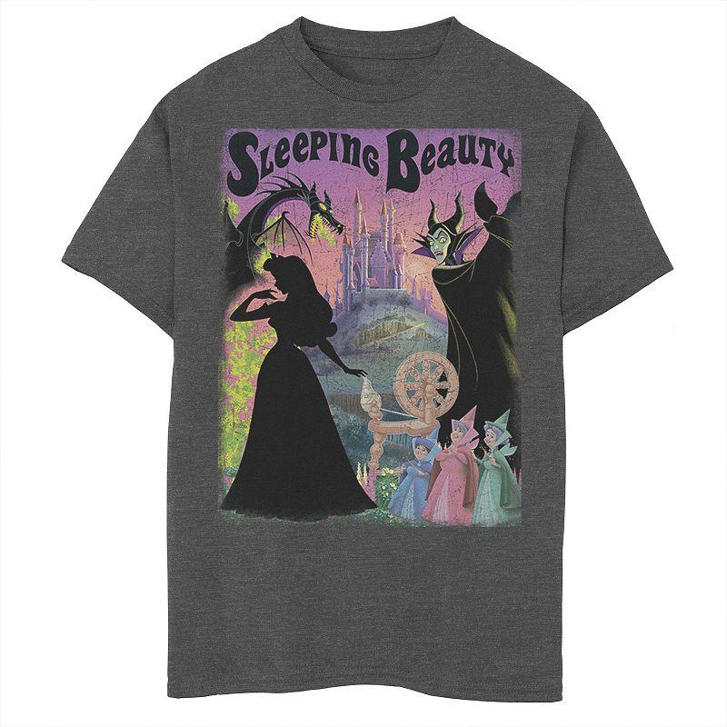 Disney's Sleeping Beauty Aurora Maleficent Men's Poster Tee, Boy's,  Product Image