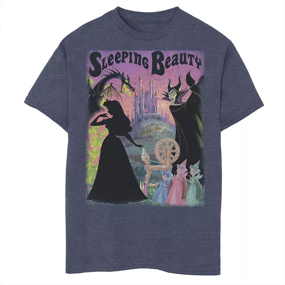Disney's Sleeping Beauty Aurora Maleficent Men's Poster Tee, Boy's,  Product Image