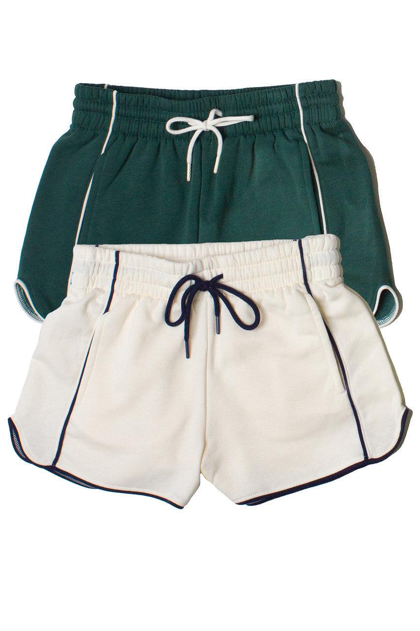 Contrast Piping Dolphin Shorts Product Image