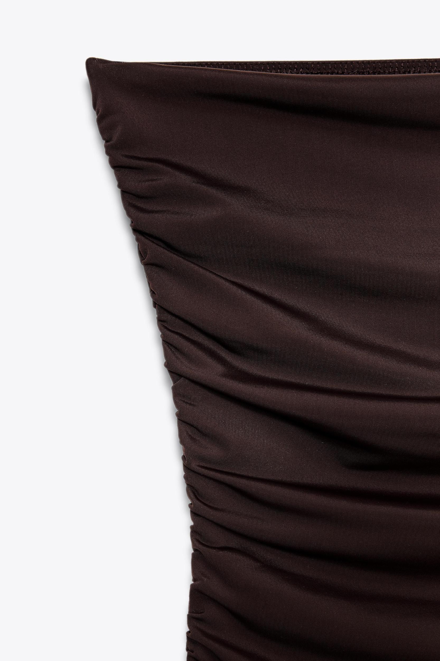 LONG POLYAMIDE DRESS Product Image