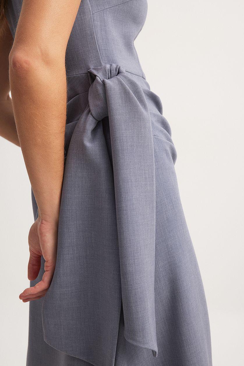 Tie Waist Detail Midi Dress Product Image