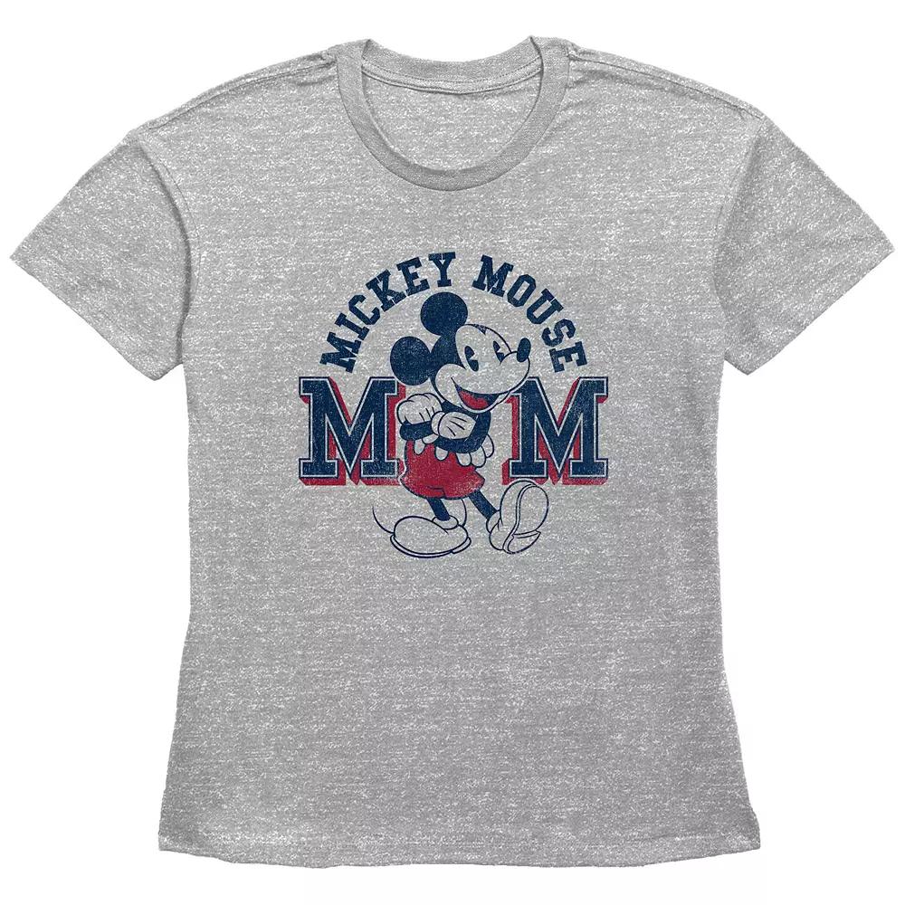 Disney's Mickey Mouse Mom Basic Fit Women's Graphic Tee,  Product Image