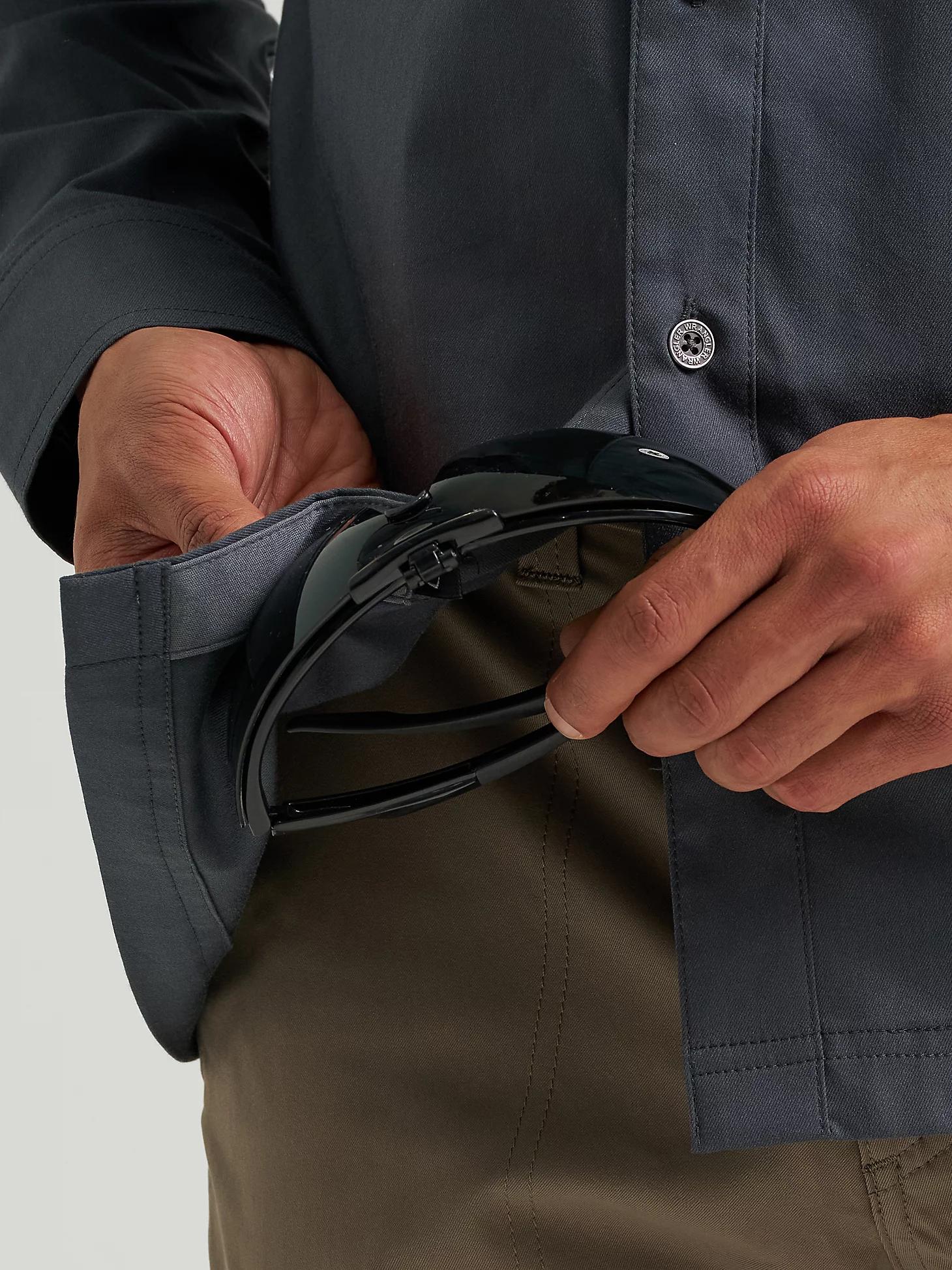 Men's Outdoor Stretch Solid Shirt in Woodland Product Image