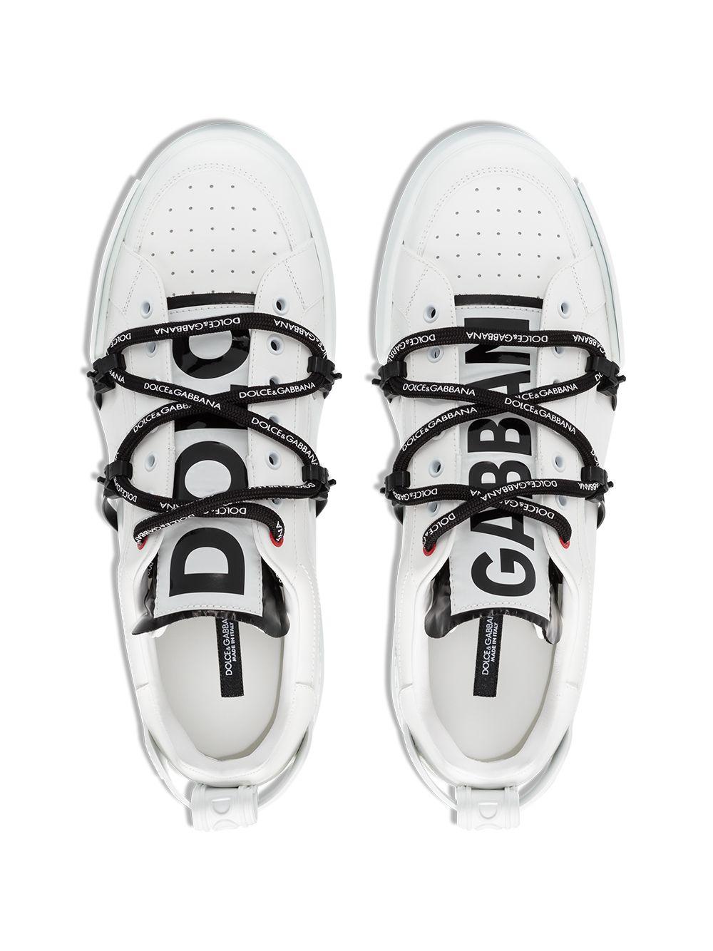 Portofino leather sneakers Product Image