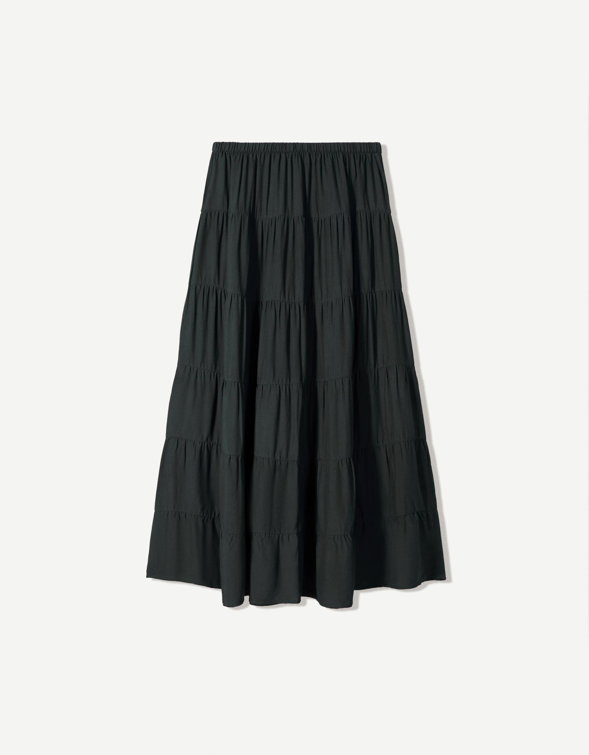 Rustic midi skirt Product Image