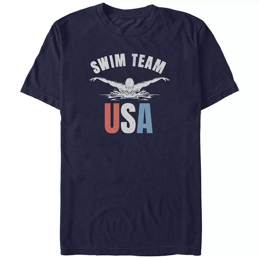 Men's Swim Team USA Graphic Tee,  Product Image