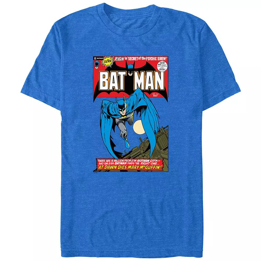 Big & Tall DC Comics Batman Vintage Comic Cover Graphic Tee, Men's,  Product Image