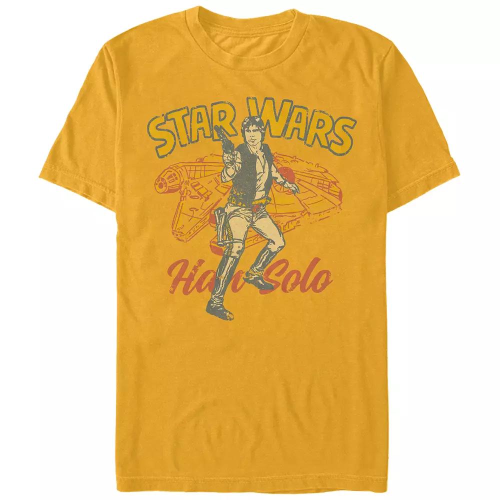 Men's Star Wars Han Solo Poster Graphic Tee,  Product Image