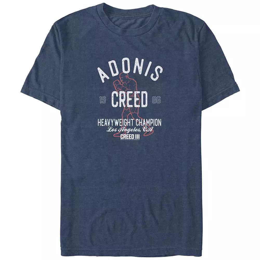 Big & Tall Creed III Adonis Creed Heavyweight Champion Graphic Tee, Men's,  Product Image