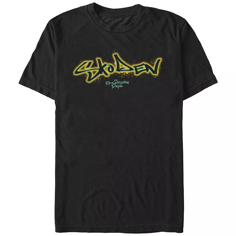 Men's Reservation Dogs Skoden Graffiti Graphic Tee,  Product Image