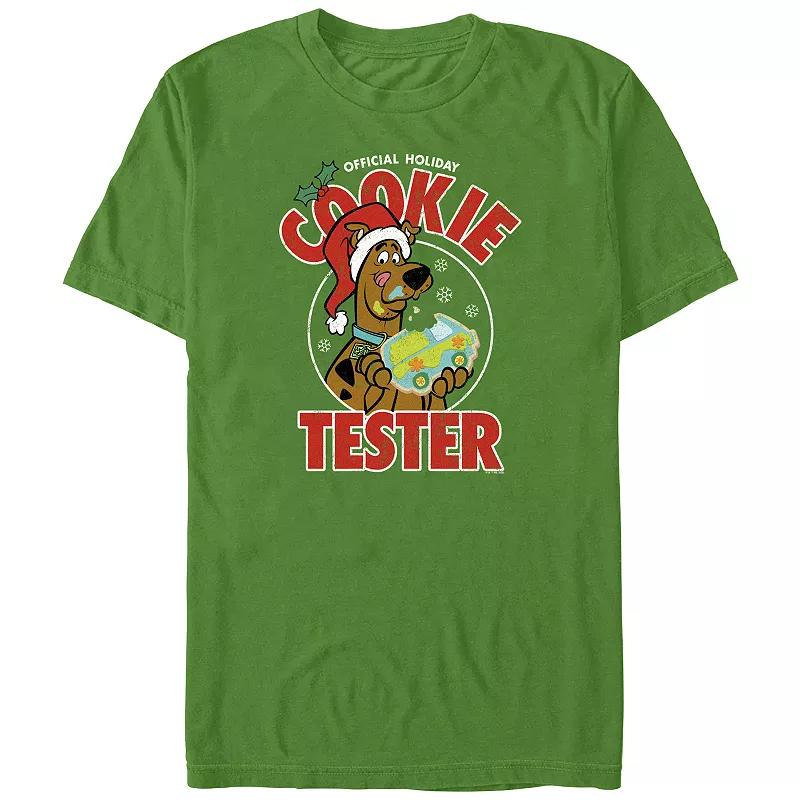 Men's Scooby-Doo Official Holiday Cookie Tester Graphic Tee,  Product Image