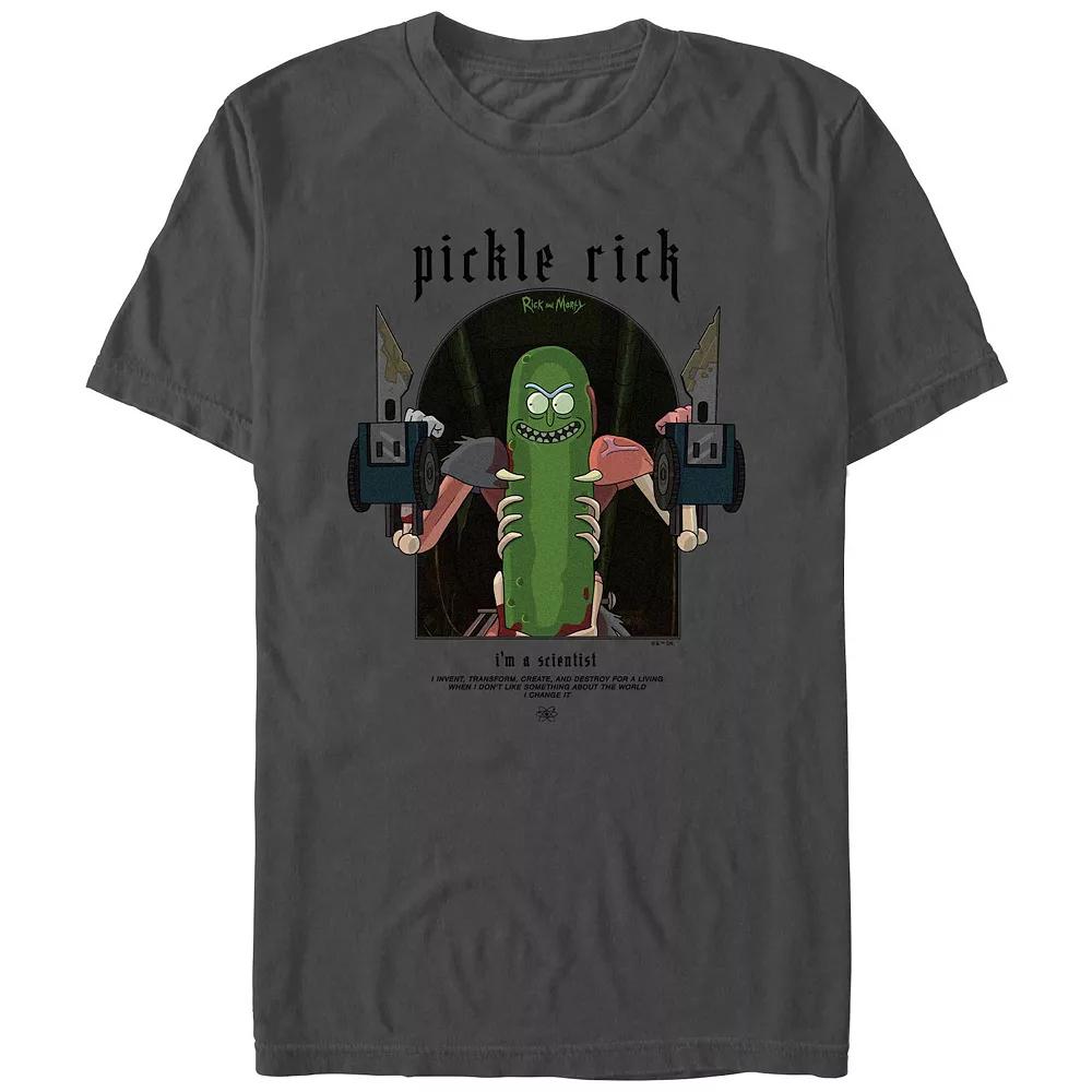 Men's Rick And Morty Pickle Rick Graphic Tee,  Product Image