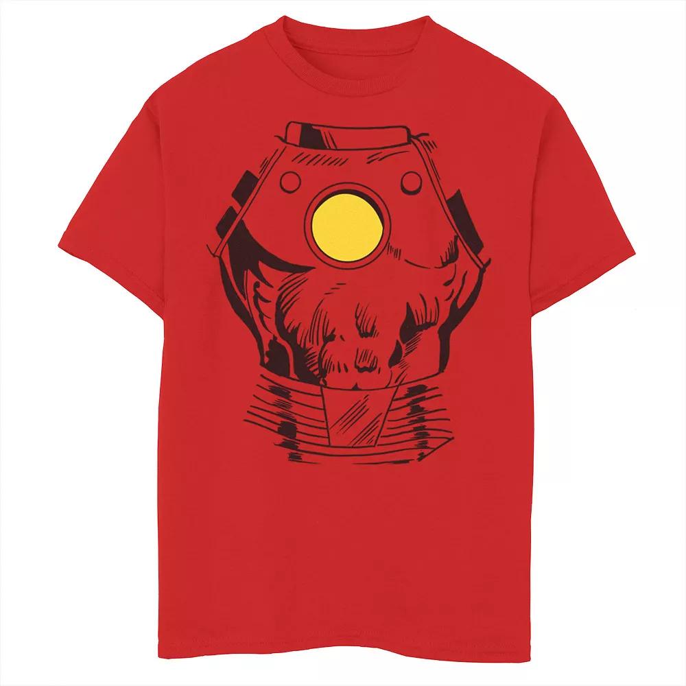 Boys 6-20 Marvel Iron Man Super Retro Halloween Cosplay Tee, Boy's,  Product Image