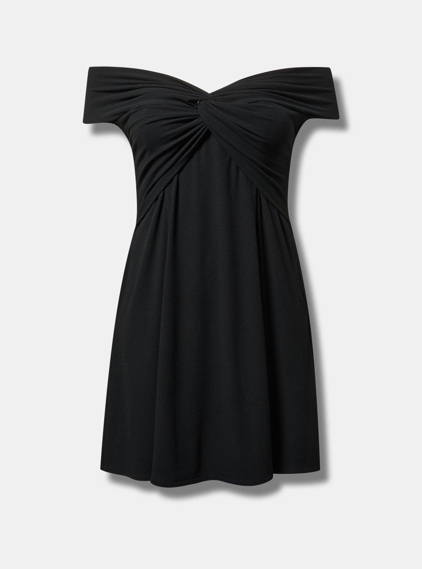 Off-Shoulder Mini Dress Product Image