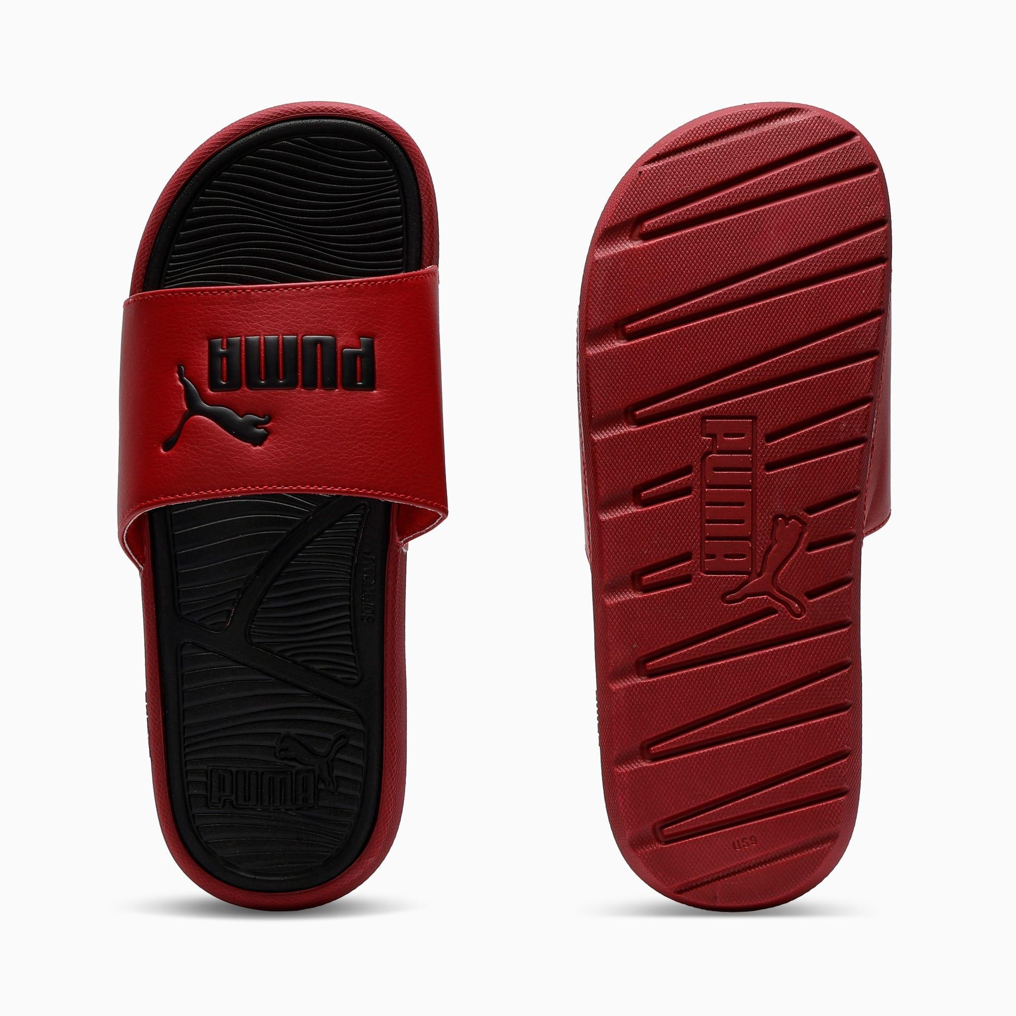 PUMA Cool Cat 2.0 Men's Slides in Grey Product Image