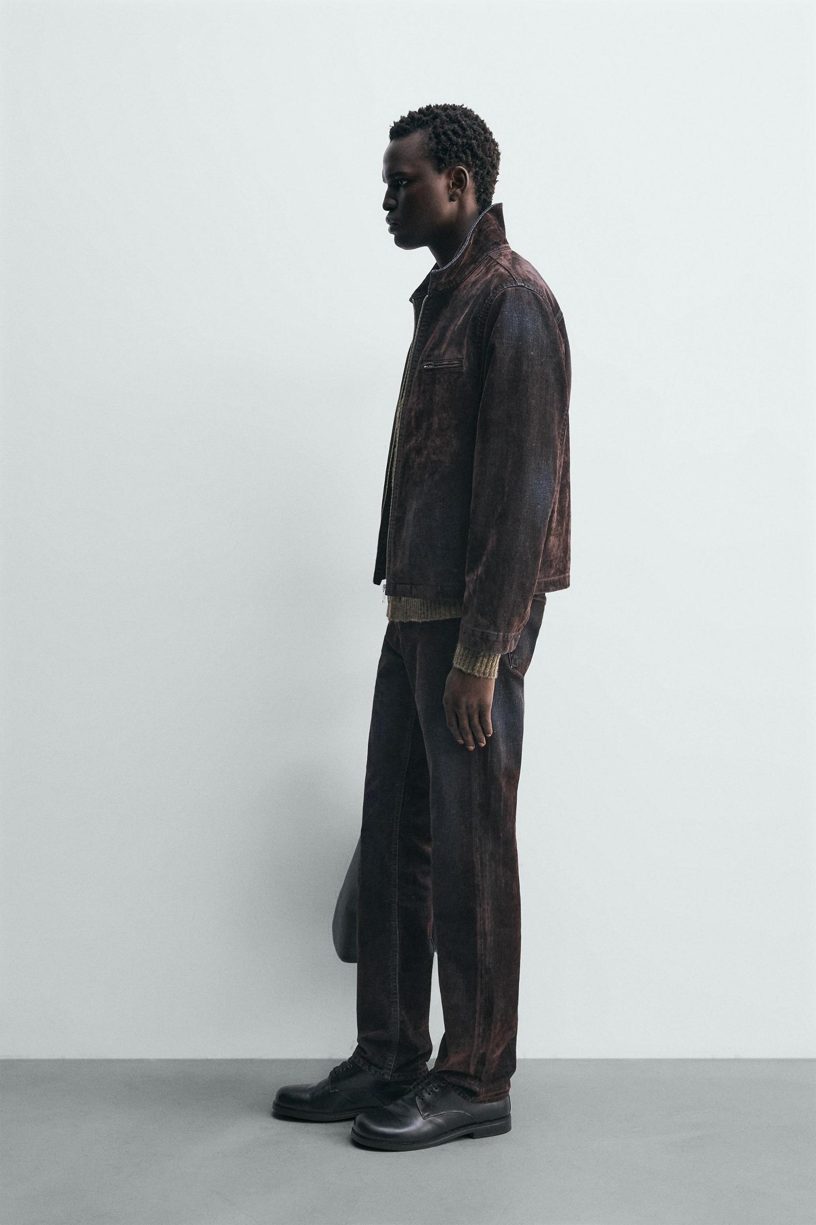 FLOCKED VELVET JACKET Product Image