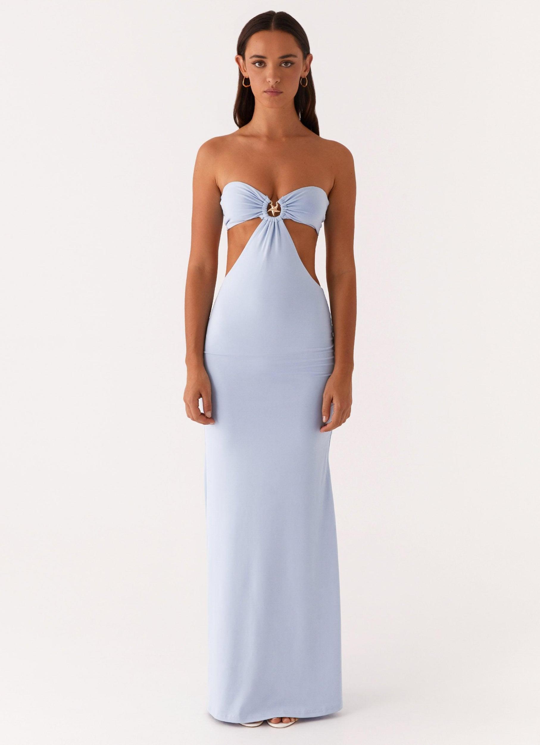 Tatiana Maxi Dress - Blue Product Image