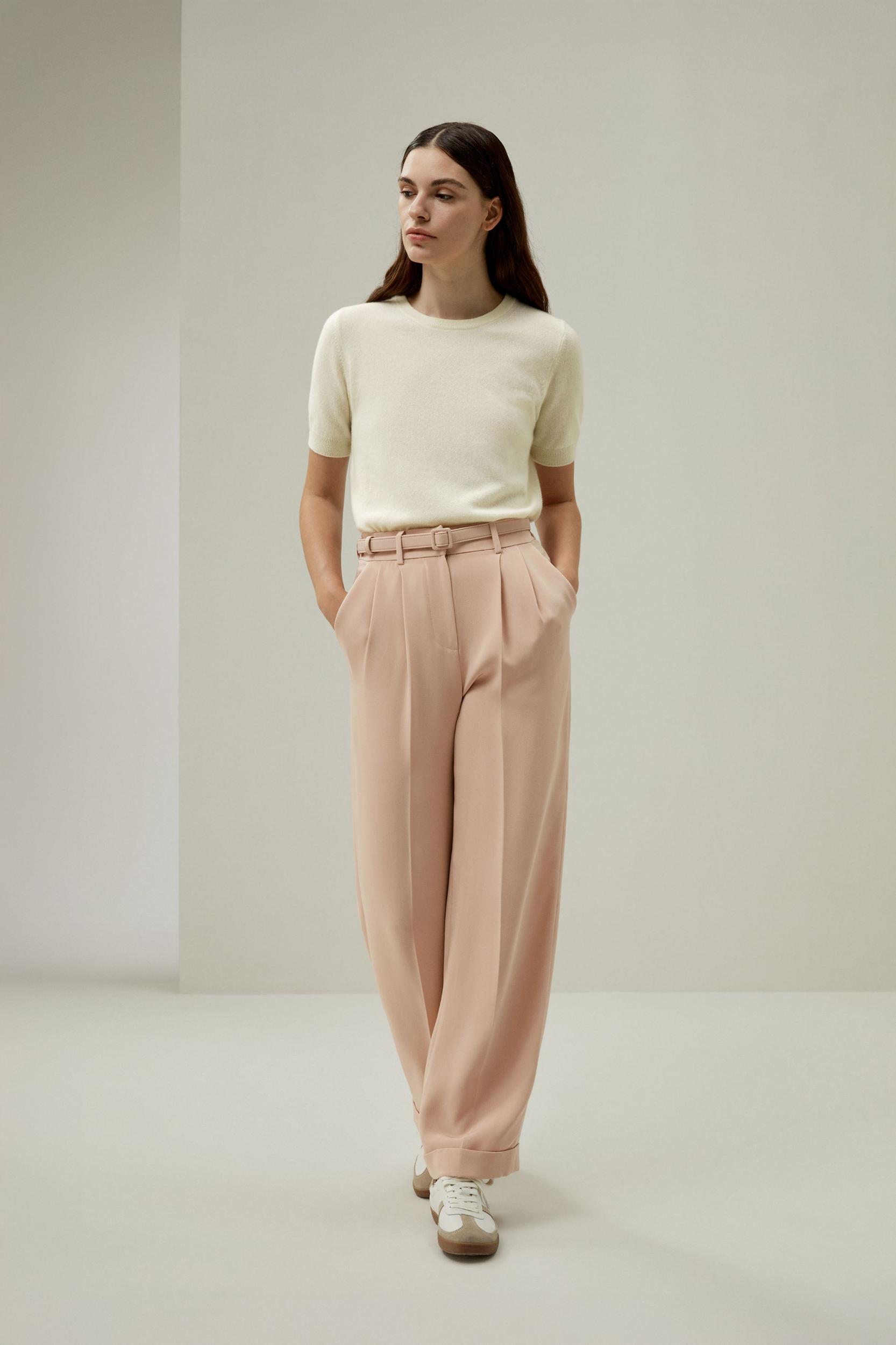 LILYSILK Silk Trousers Womens - Mahogany Rose 100% Grade 6A Silk - Flattering Modern Professional Pants 2 Product Image