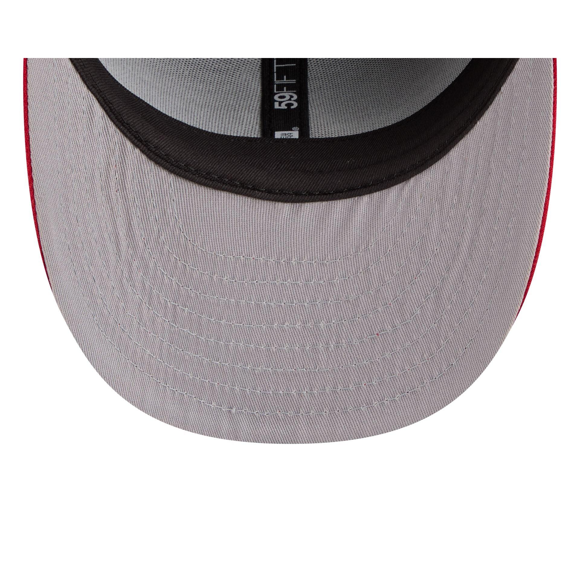 Atlanta Braves Pre-Curve 59FIFTY Fitted Hat Male Product Image